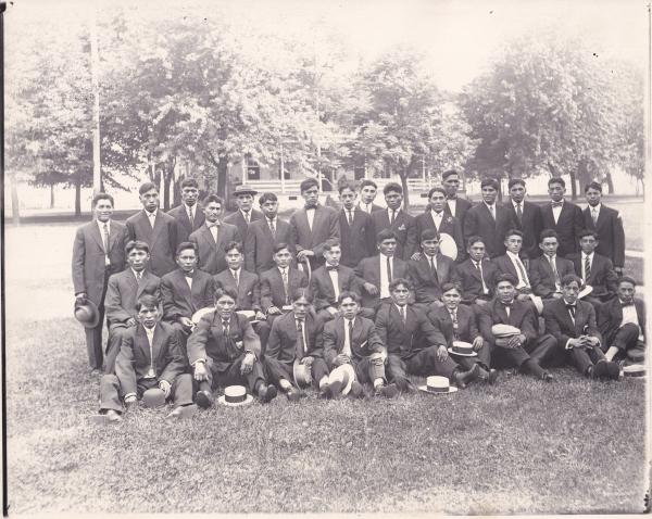 Male Students Prior to Going Home [pose 2] [version 2], 1912