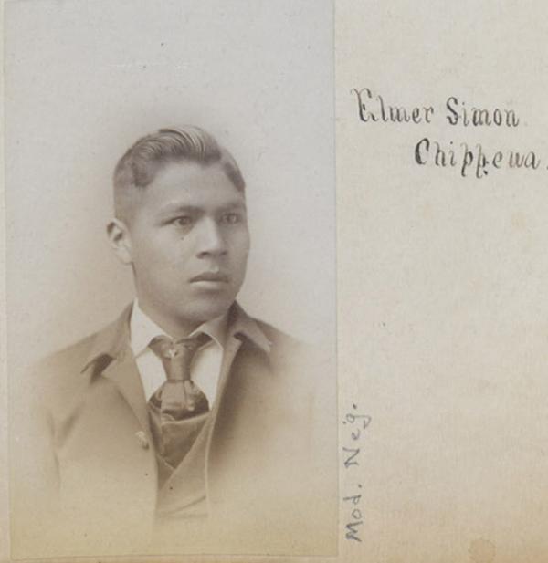 Elmer Simon, c.1892