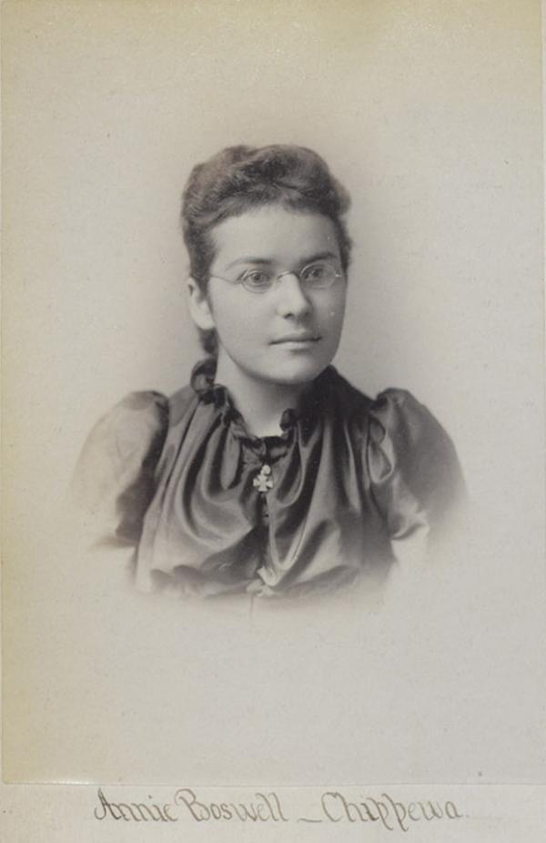Annie Boswell, c.1891