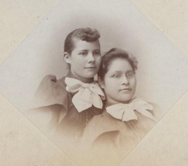 Two unidentified female students #11, c.1897