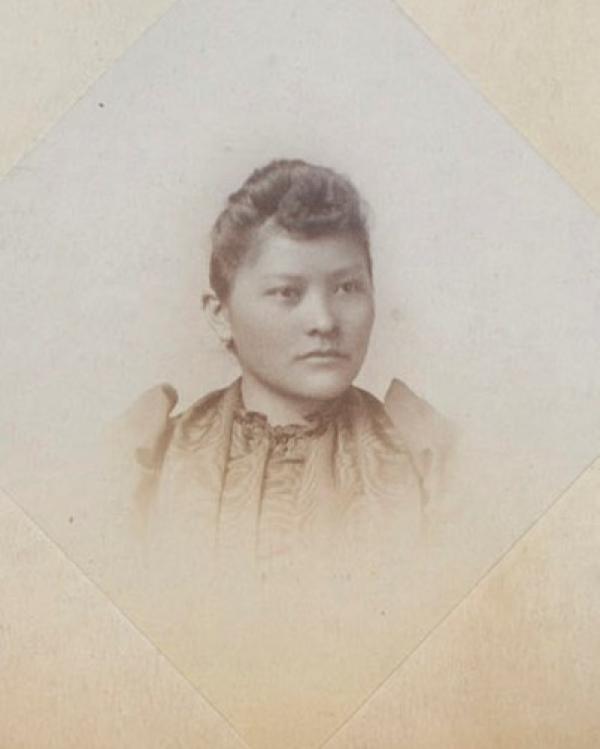 Unidentified female student #18, c.1890