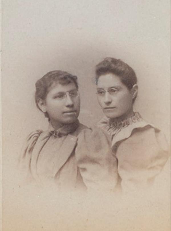 Two unidentified female students #13, c.1894
