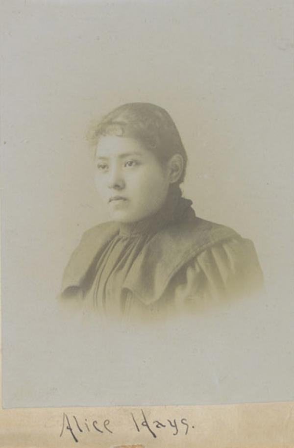 Alice Hayes, c.1891