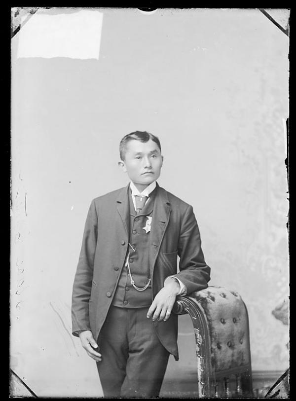 Isaac Cutter, c.1886