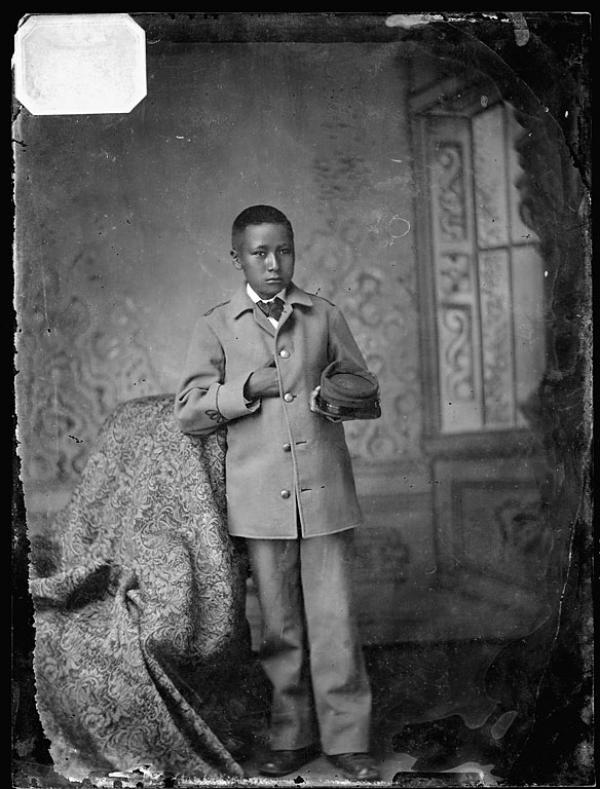 Unidentified male student #9, c.1885