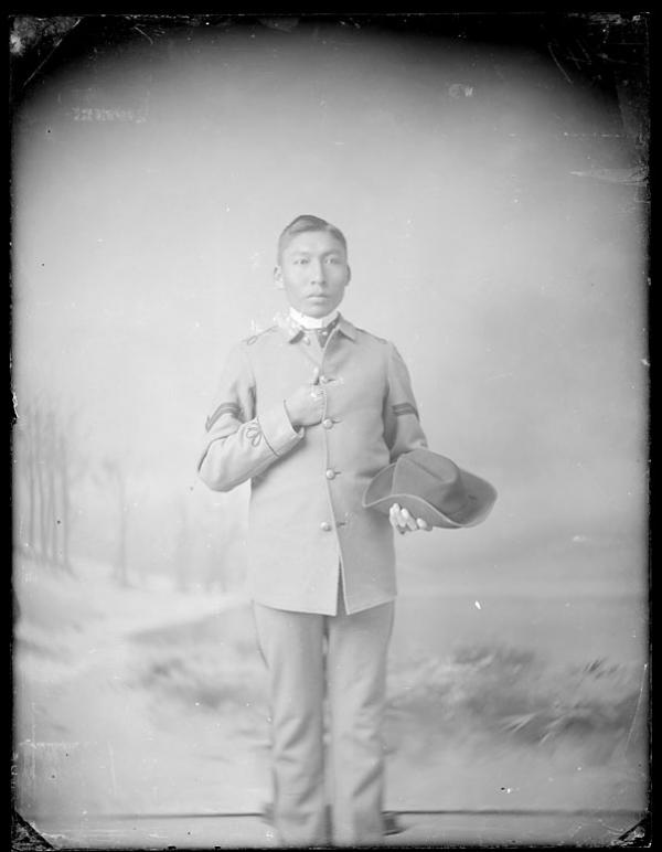Unidentified male student #13, c.1885