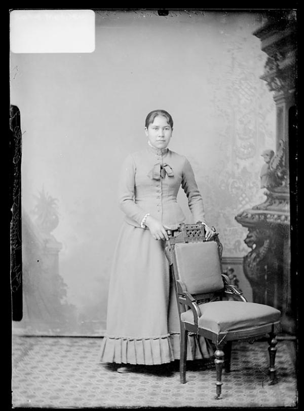 Katie Metoxen [?], 1887