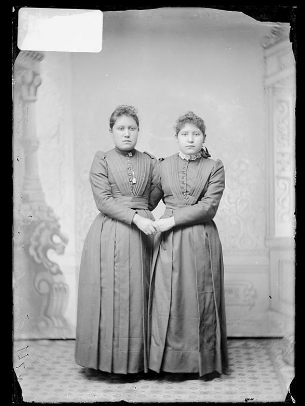 Emily Guitar and Lucy Guitar, c.1890