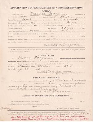 Wallace Perryman Student File