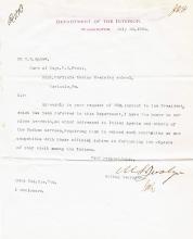 Letter from M. S. Juslyn to Cornelius R. Agnew, July 26, 1884