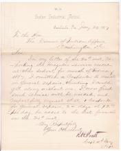 Request to Add Carpenter to Irregular Employee Roll for February 1887