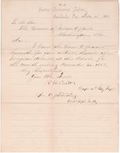 Report of Irregular Employees, November 1888