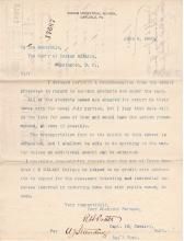 Request to Return Six Ill Students in June 1890