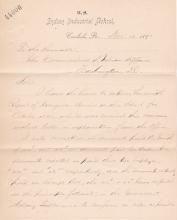 Return of Report of Irregular Employees, October 1891