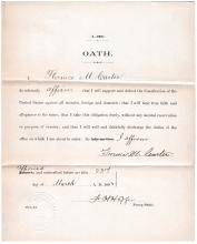 Oaths of Office, March-April 1892