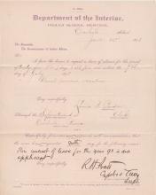 Lavinia A. Bender's Application for Leave of Absence 
