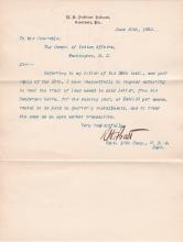 Request to Rent the Henderson Tract for the 1894 Fiscal Year