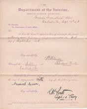 W. R. Claudy's Application for Annual Leave of Absence 