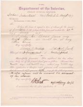 Laura A. Dandridge's Application for Leave of Absence 
