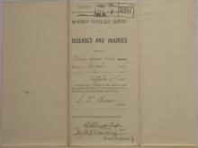 Monthly Sanitary Report of Diseases and Injuries, August 1897