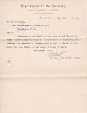 Application for Transfer to Teacher for Daisy C. Laird