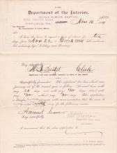 W. B. Beitzel's Application for Annual Leave of Absence