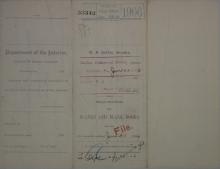 Requisition for Blanks and Blank Books, June 1906