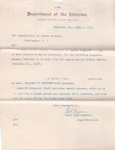 Request to Pay for Rent for Use of Alexander Farm for Remainder of 1907