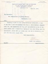 Request for Appointment of Adelaide Belle Reichel
