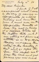 Letter from Richard H. Pratt to Cornelius R. Agnew, February 4, 1888