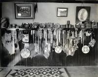 Hanging Display of Native American-Style Handicrafts, c. 1909