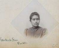 Gertrude Sion, c.1888