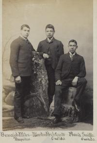 Benajah Miles, Martin Archiquette, and Frank Smith  [version 2], c.1889