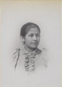 Unidentified female student #16, c.1885