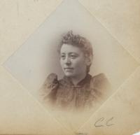 Unidentified female student #17, c.1890