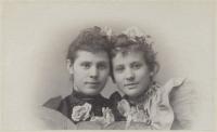 Two unidentified female students #10, c.1897