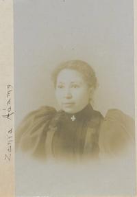 Lavinia Adams, c.1894