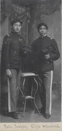Raleigh Jackson and Elijah Wheelock, c.1901