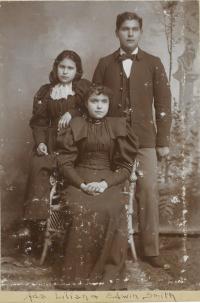 Ada Smith, Eliza Smith, and Edwin Smith, c.1898