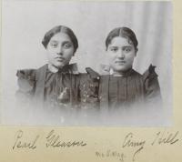 Pearl Gleason and Amy G. Hill, c.1899