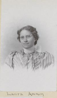 Laura Ammon, c.1901