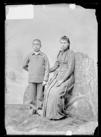 Nancy Wheelock and Elijah Wheelock, c.1892