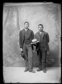 Two unidentified male students #14, c.1885