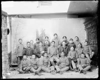 Twenty Crow students [version 1], c.1890