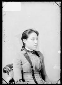 Clara Faber, c.1887