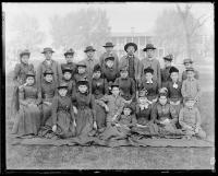 Twenty-five Chippewa students, 1891