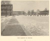 The Campus in Winter, c. 1895