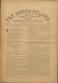 The Indian Helper (Vol. 11, No. 32)