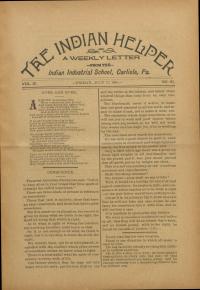The Indian Helper (Vol. 11, No. 41)