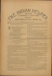 The Indian Helper (Vol. 11, No. 44)